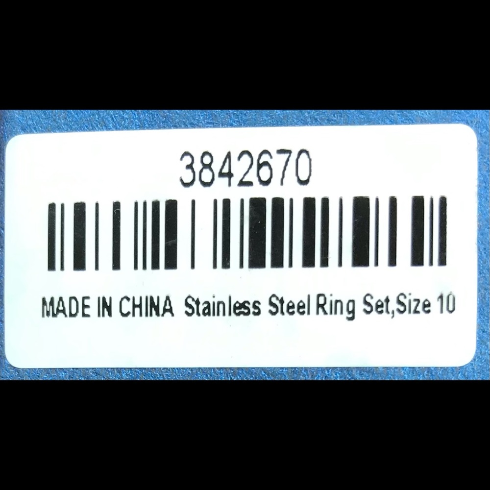 Stainless Steel Spinner Rings, Anxiety Rings, Fidget Rings - Picture 5 of 5